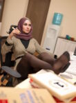 VforVendettaV – Hijabi at the Office