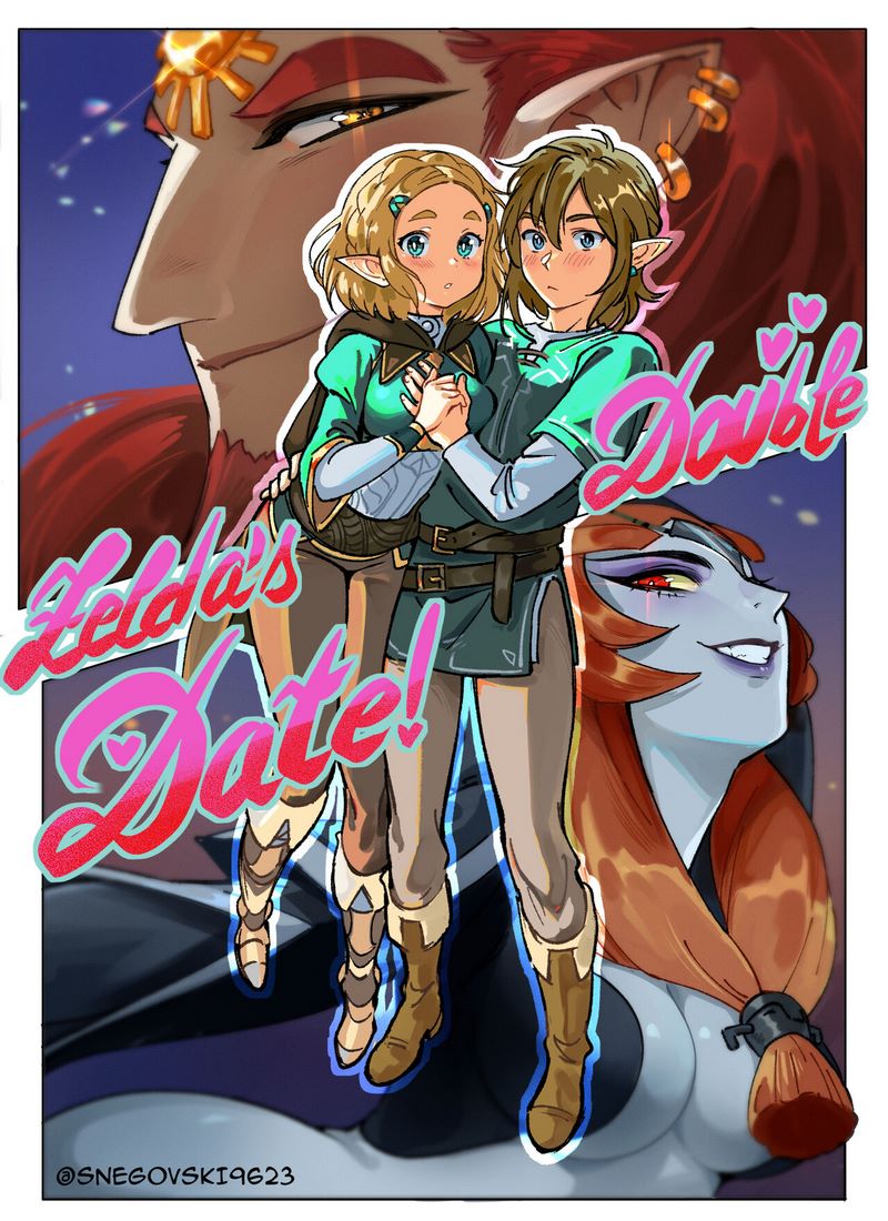 Zelda’s Double Date (GEDE Comix cover)