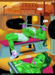 [MeinFischerArt] She-Hulk pumping iron