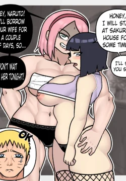 Sakura and hinata Comic (Futanari) [Steca]