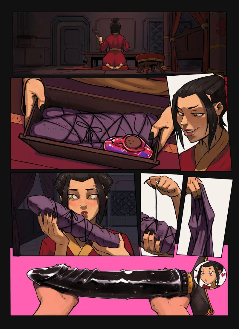 Azula & dildo [Shadowmist] - Porn Comic