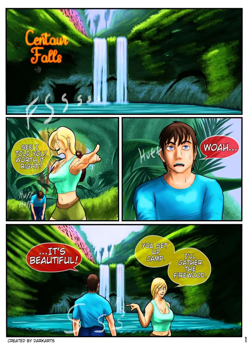 Centaur Falls [Thed4rk1ord] - Porn Comic