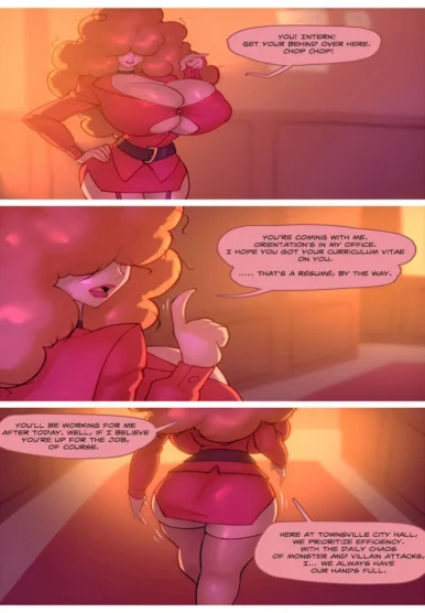Miss B's Stress Relief (The Powerpuff Girls)[BigDad]