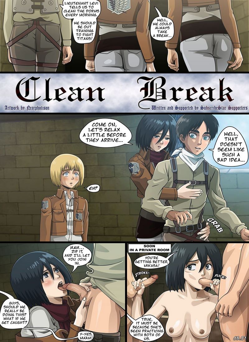 Clean Break [Nearphotison] (GEDE Comix cover)