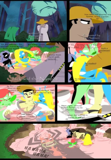 Jack and the Nymphs (Samurai Jack) [Ian Samson]