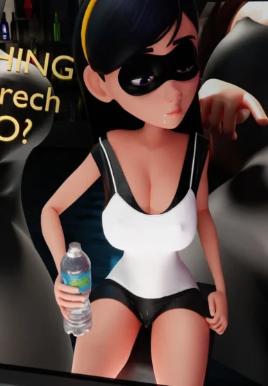 Helen Parr's new suit [Paperman]