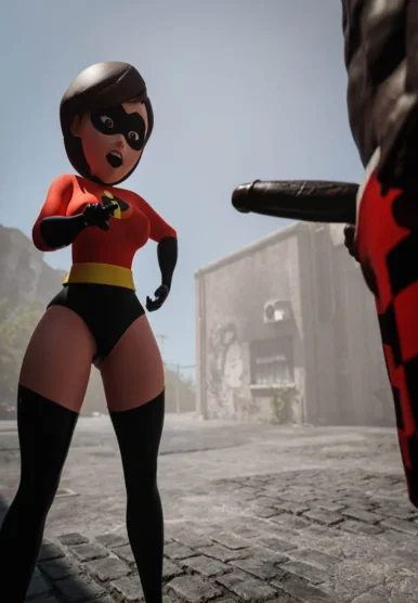 Elastigirl Gets Stretched (The Incredibles) [Currysfm]