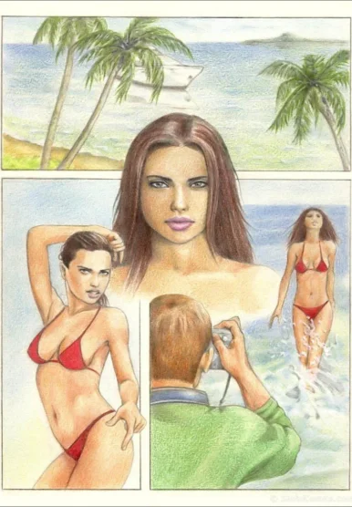 Adriana Lima [Sinful Comics]