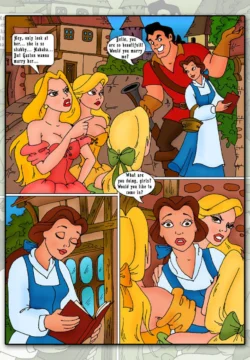 Blondy triplet (Beauty and the Beast)