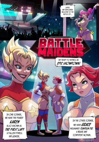 Battle Maidens Karen vs Grace [Crisisbeat]