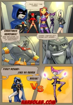 Raven vs Jinx (Teen Titans) [Karbo]