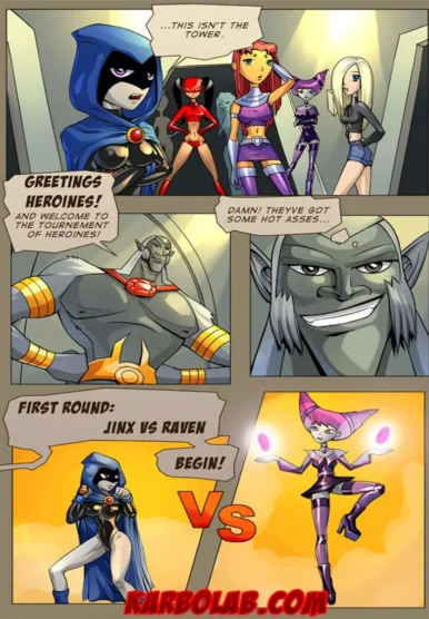 Raven vs Jinx (Teen Titans) [Karbo]