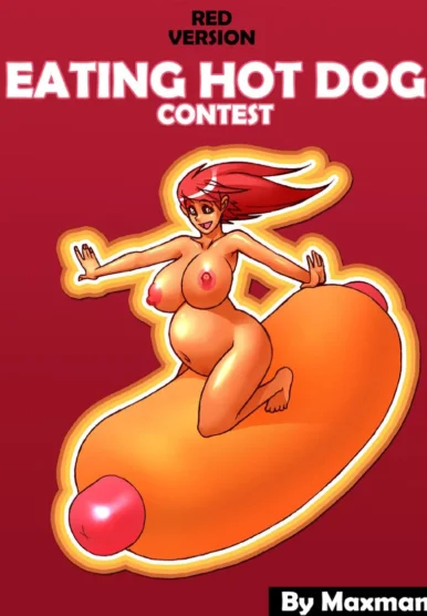 Eating Hot Dog Contest (Red) [Maxman]