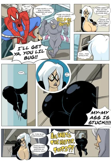 Spider-Man and Black Cat [Zaribot]