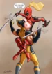 Ladypool vs Wolverine [Scribbler]
