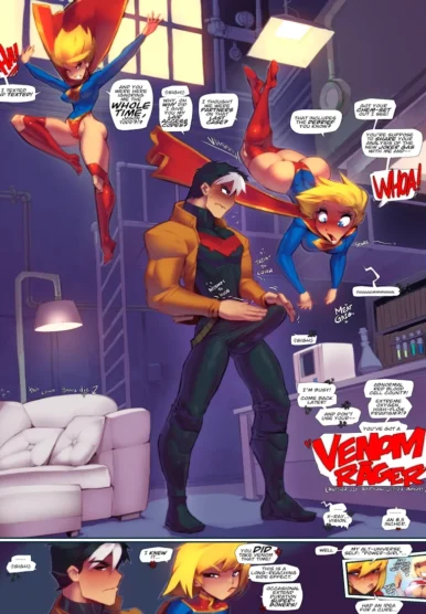 Red Hood x Supergirl: Venom Rager [Fred Perry]
