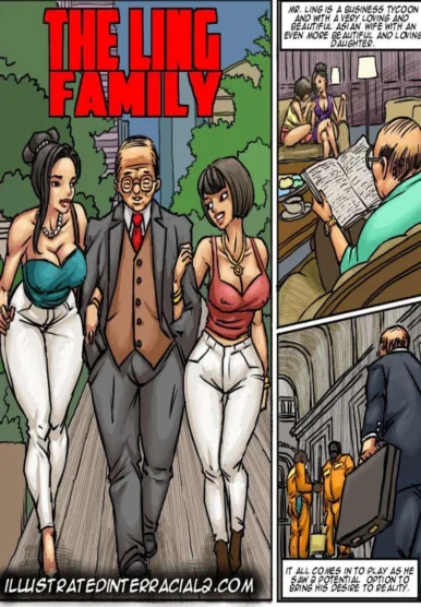 The Ling Family [Illustratedinterracial]