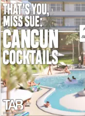 That’s You Miss Sue – Cancun Cocktails [Tab109]