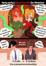 Harley and Ivy’s CYOA comic (Batman) [Bunnify This] porn comics