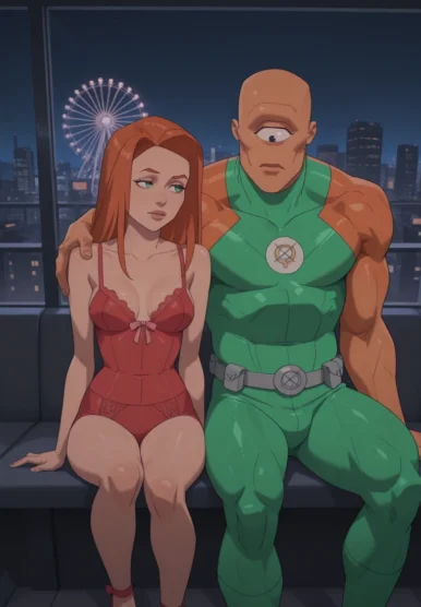 Atom Eve x Allen [Scarlet Meow]