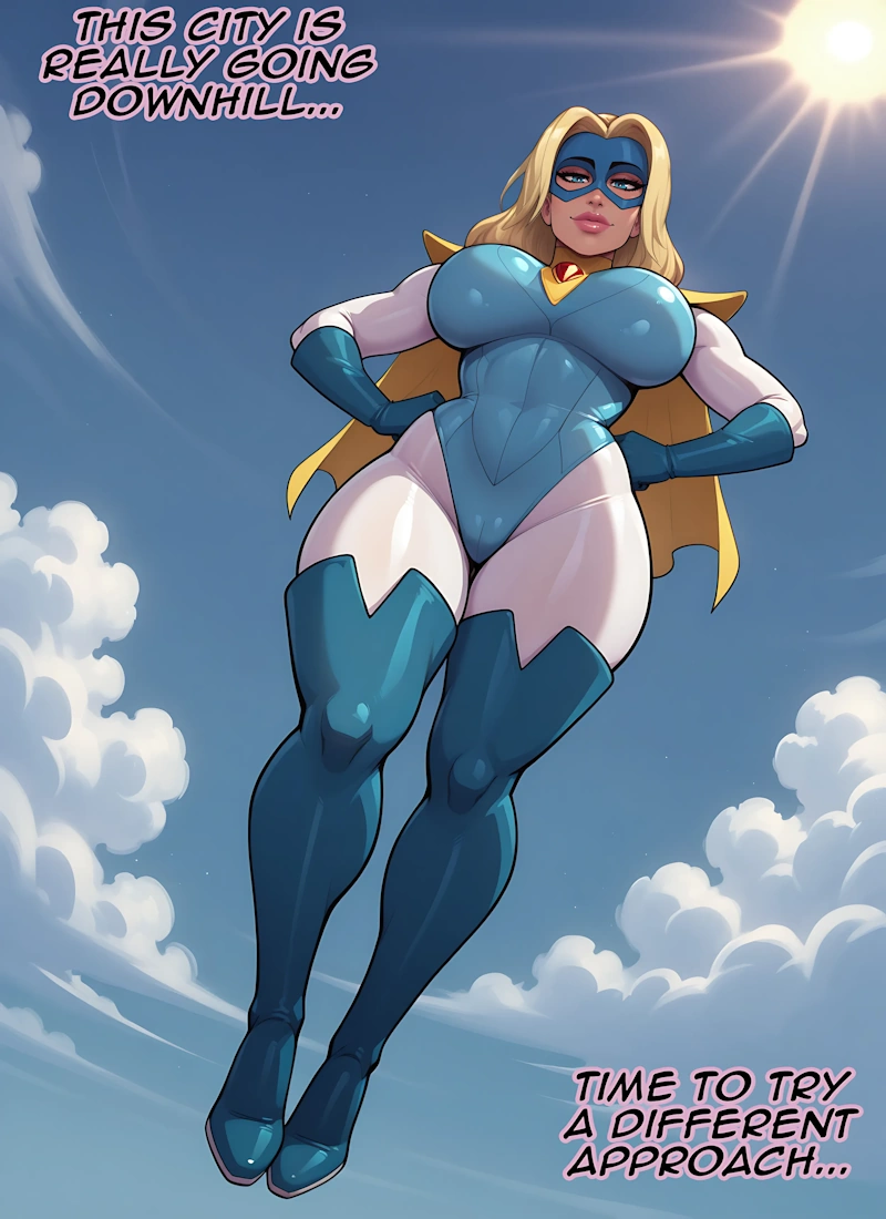 Dartzai – Blonde Blazer Keeping the thungs off the streets