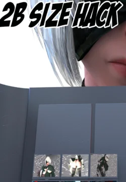 NieR Automata Giantess - 2B Size Hack [ThuwaGTS]