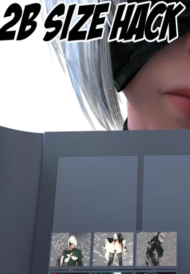 NieR Automata Giantess - 2B Size Hack [ThuwaGTS]