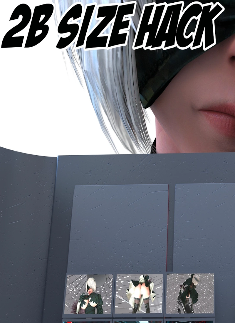 NieR Automata Giantess – 2B Size Hack [ThuwaGTS]