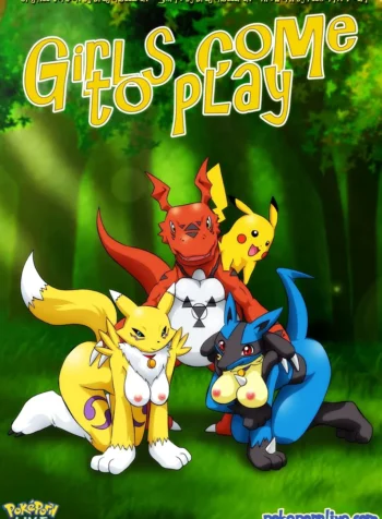 Girls Come To Play (Pokemon , Digimon) [Palcomix]