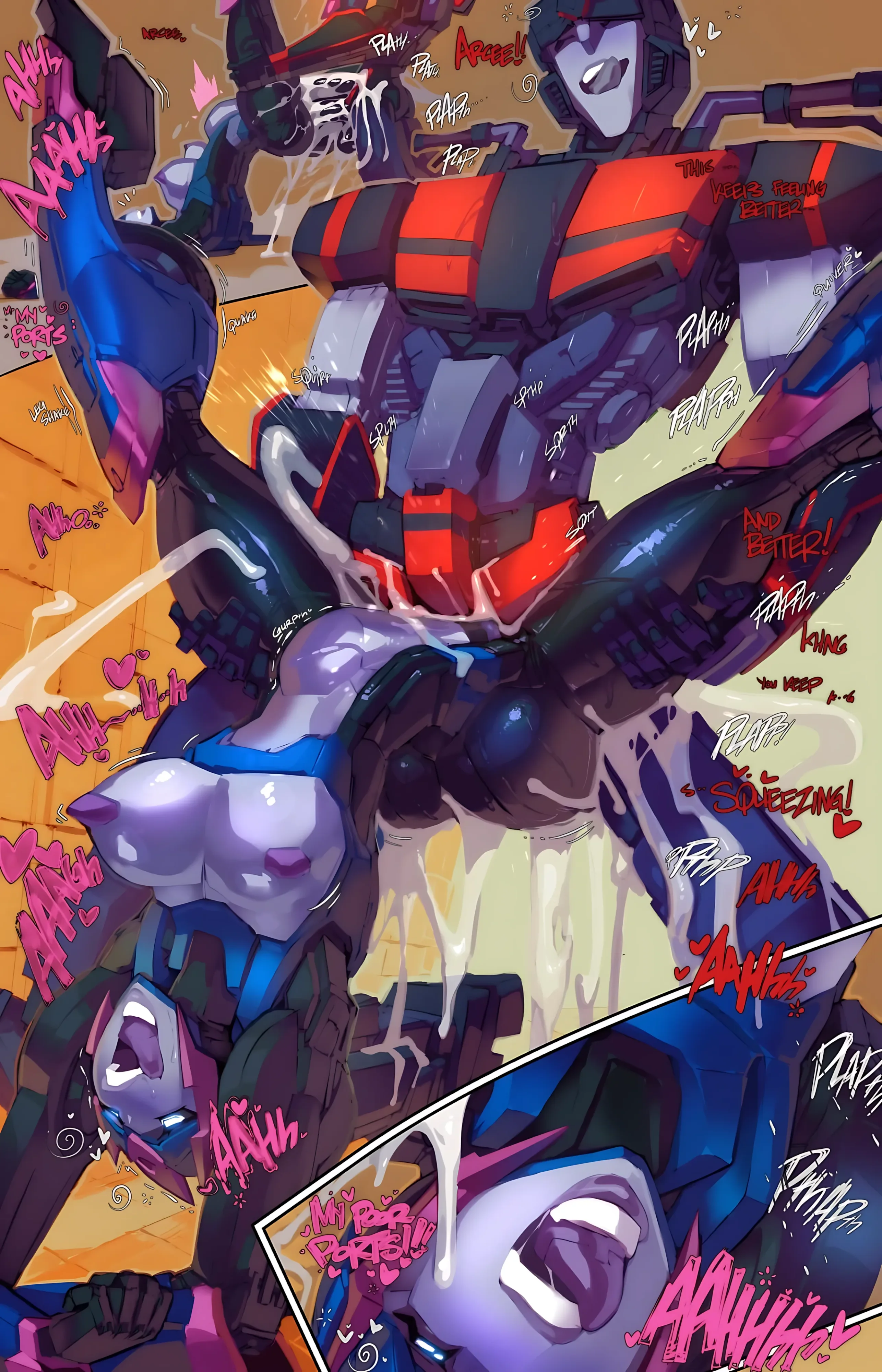 Jack X Arcee: “Autobutt Jack” (Transformer) [Fred Perry] porn comics