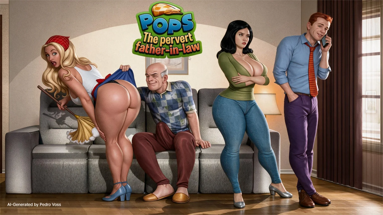 [Pedro Voss] The pervert father in law PORN COMICS