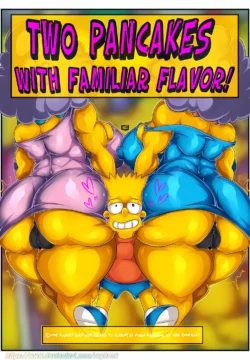 Two pancakes with familiar flavor! (The Simpsons)