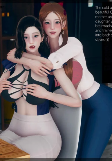Beautiful CEO mother and daughter
