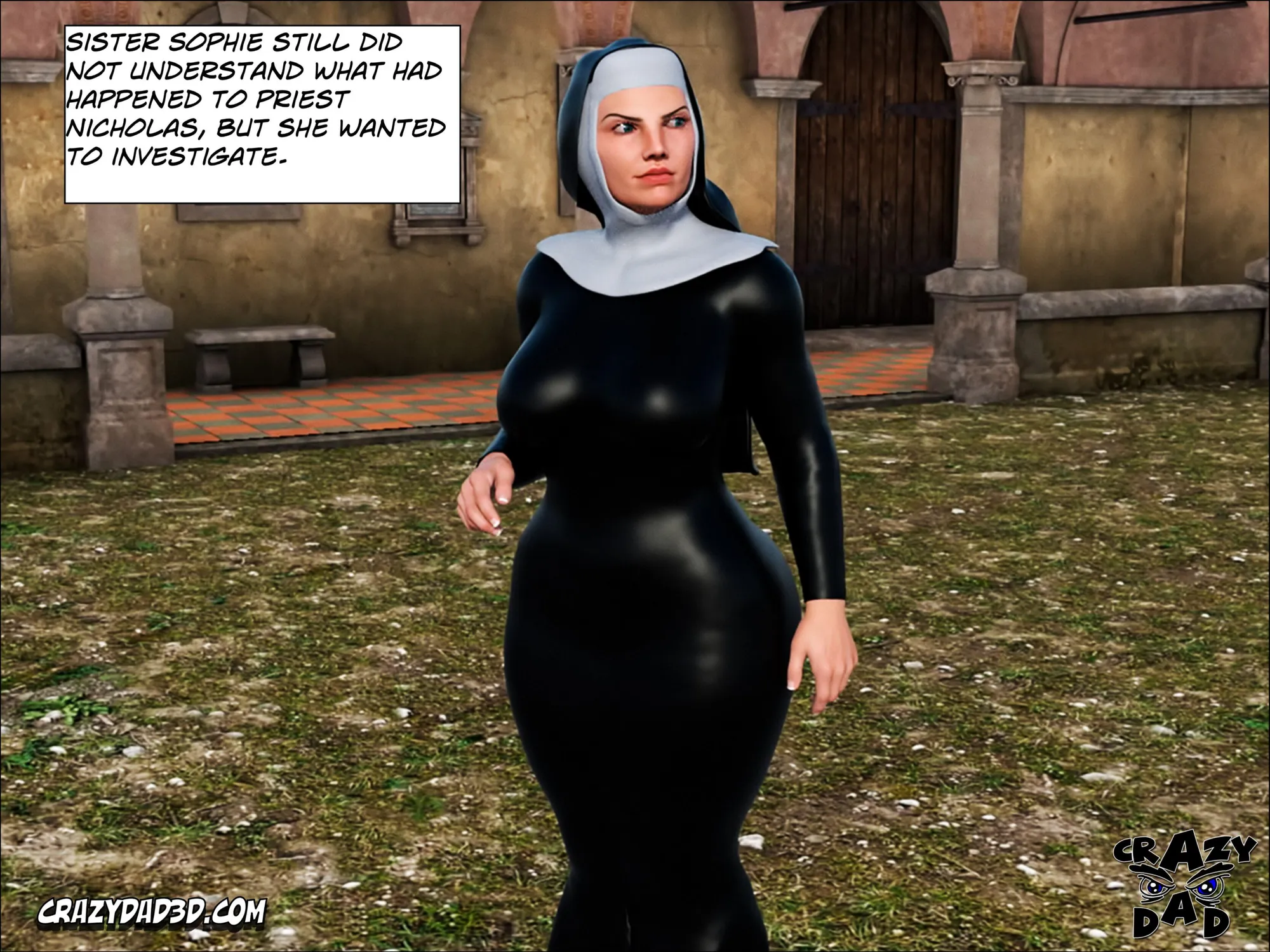 Sister Grace [CrazyDad3D] - 4 . Sister Grace - Chapter 4 [CrazyDad3D] - Page 3