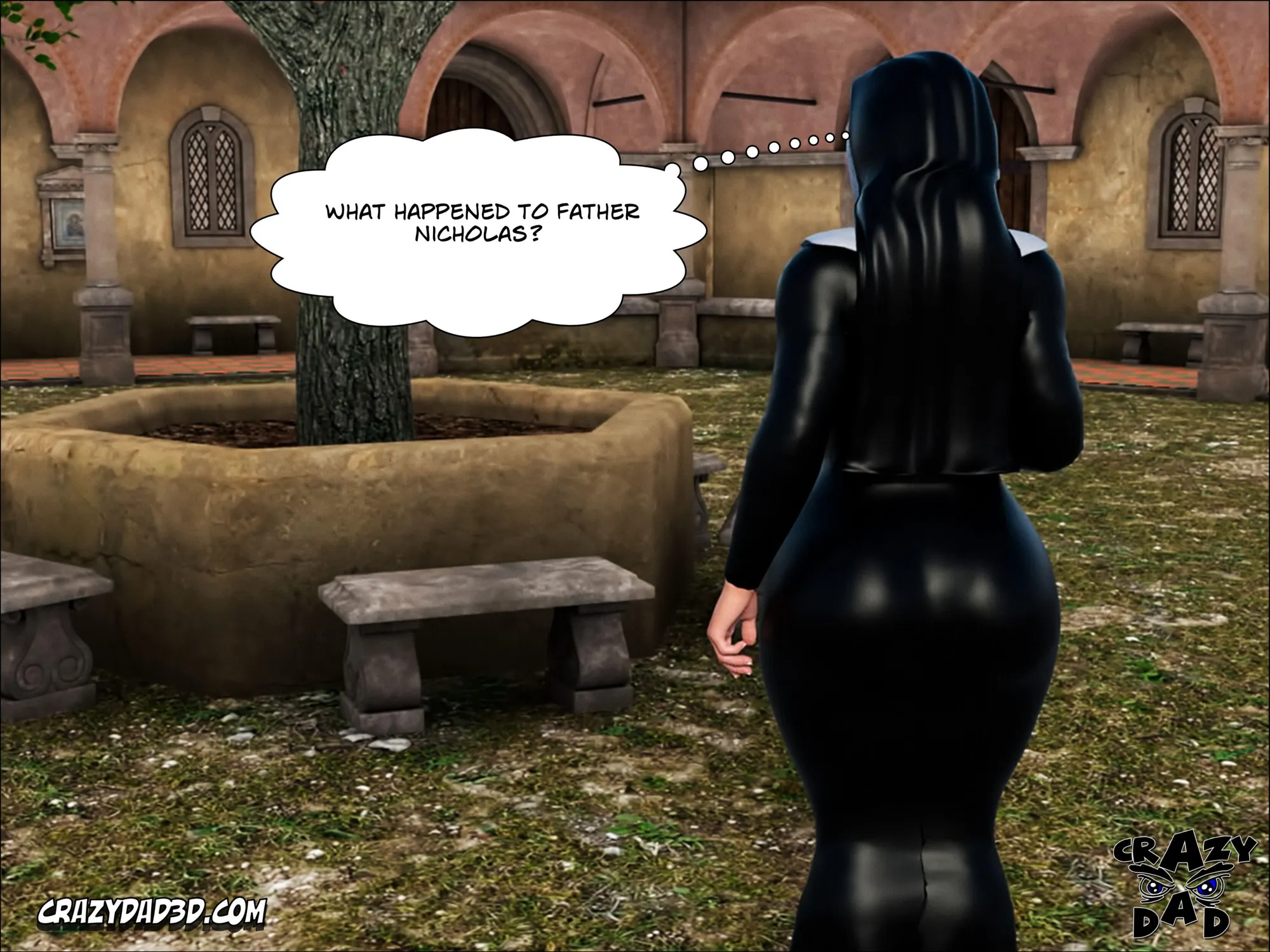 Sister Grace [CrazyDad3D] - 4 . Sister Grace - Chapter 4 [CrazyDad3D] - Page 4