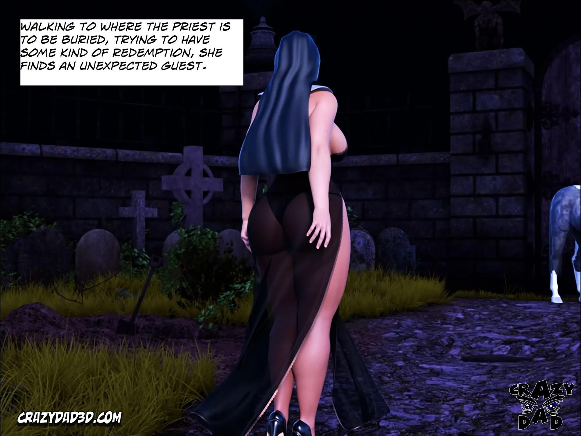 Sister Grace [CrazyDad3D] - 4 . Sister Grace - Chapter 4 [CrazyDad3D] - Page 47