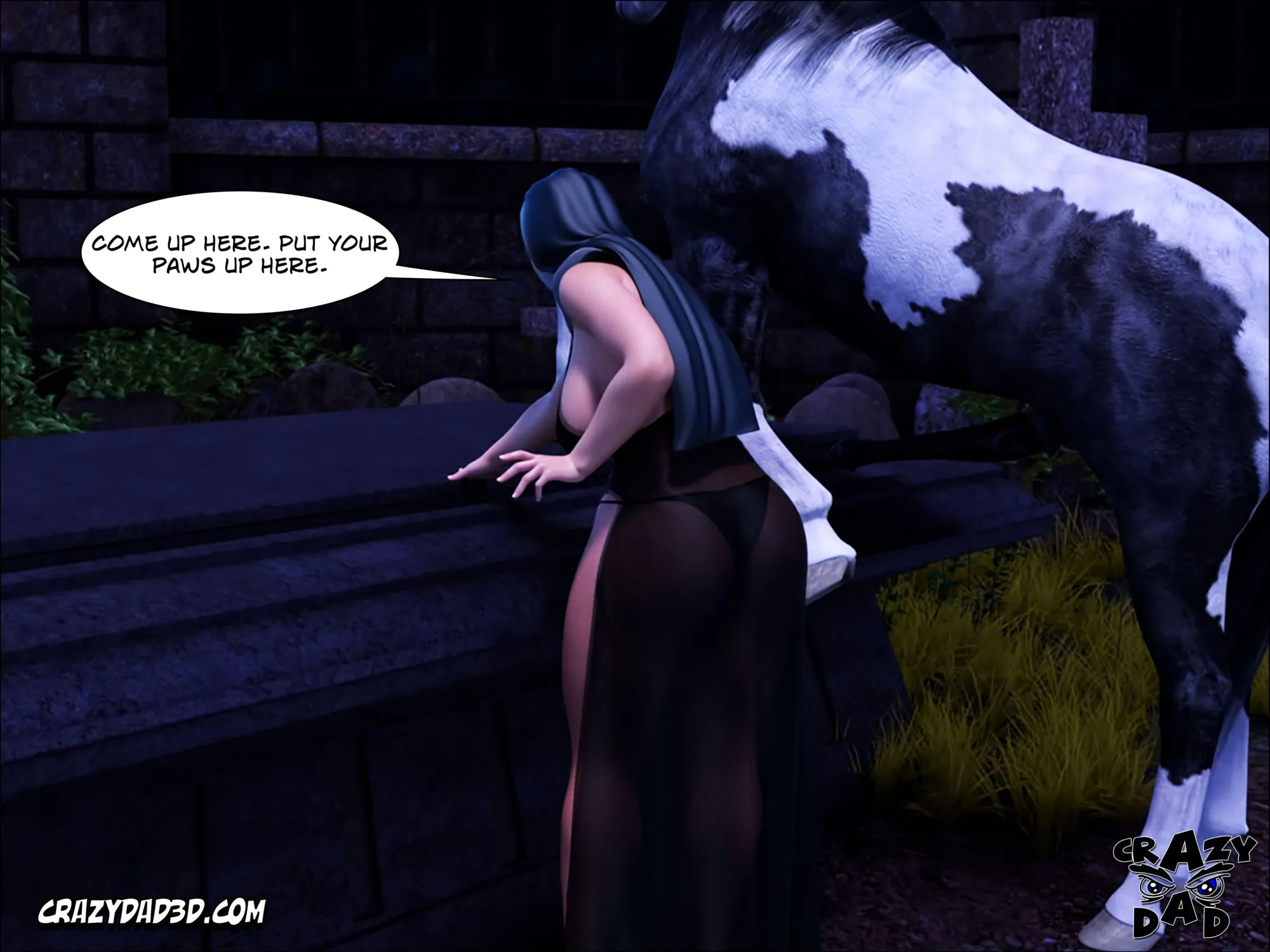 Sister Grace [CrazyDad3D] - 4 . Sister Grace - Chapter 4 [CrazyDad3D] - Page 66