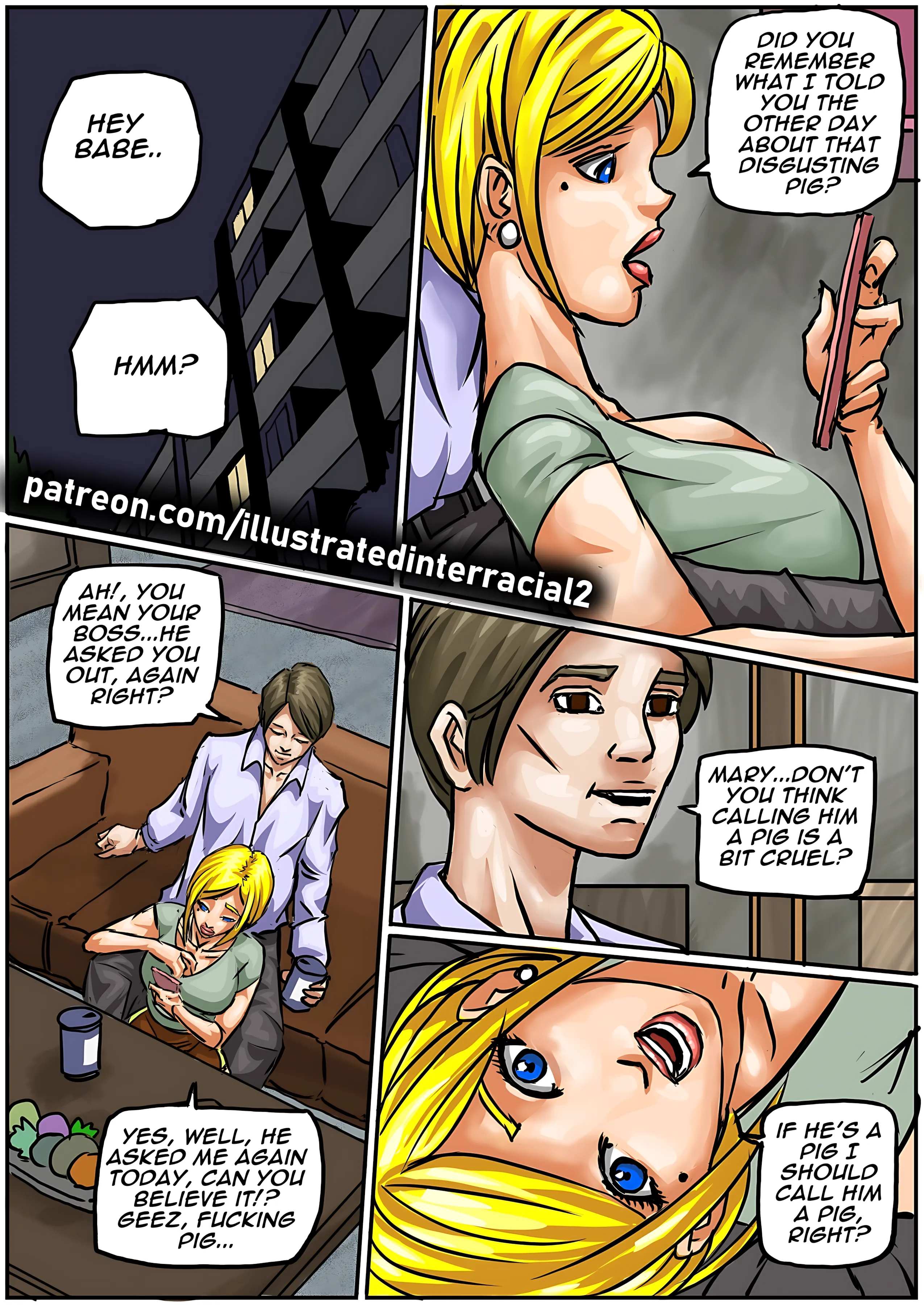 Fall for the Ugly [Illustratedinterracial] - 1. Fall for the Ugly - Page 2