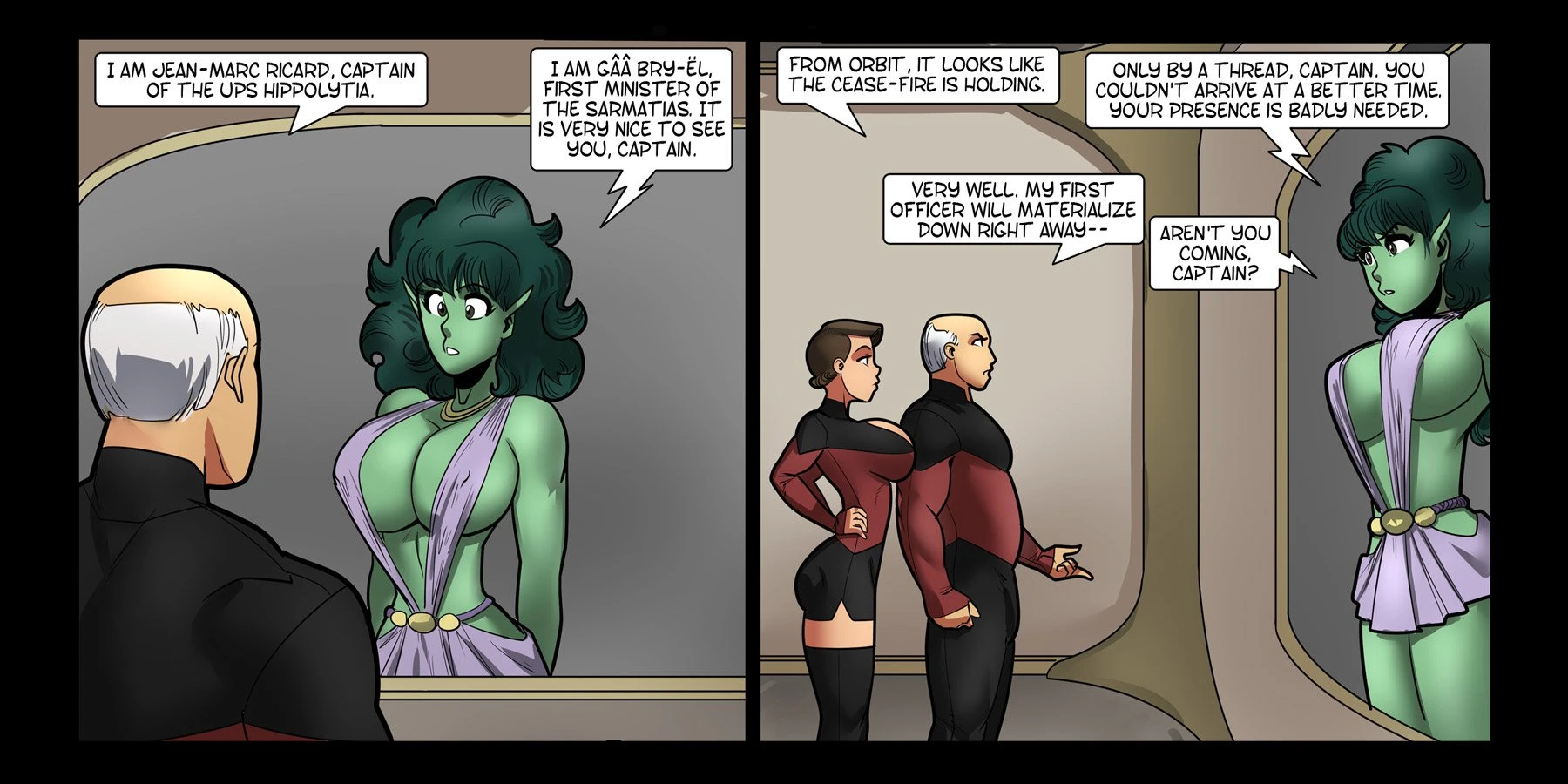 Galaxy Jaunt (Star Trek) [Rabies T Lagomorph] - 2 . Galaxy Jaunt - Chapter 2 [Rabies T Lagomorph] - Page 11