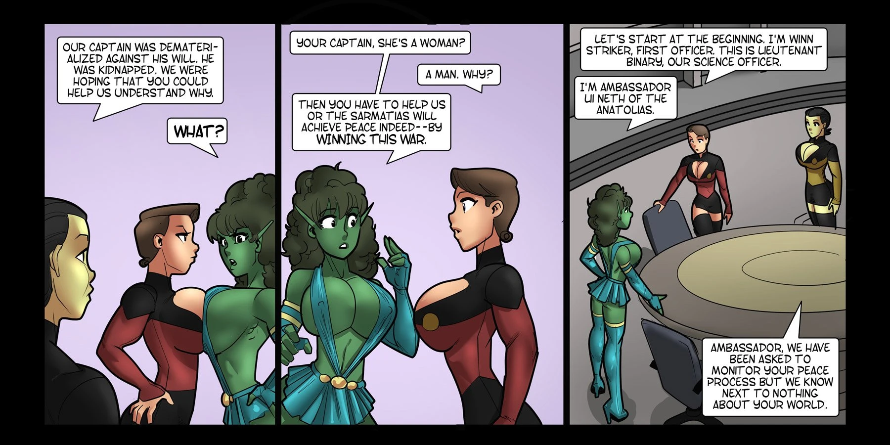 Galaxy Jaunt (Star Trek) [Rabies T Lagomorph] - 2 . Galaxy Jaunt - Chapter 2 [Rabies T Lagomorph] - Page 19