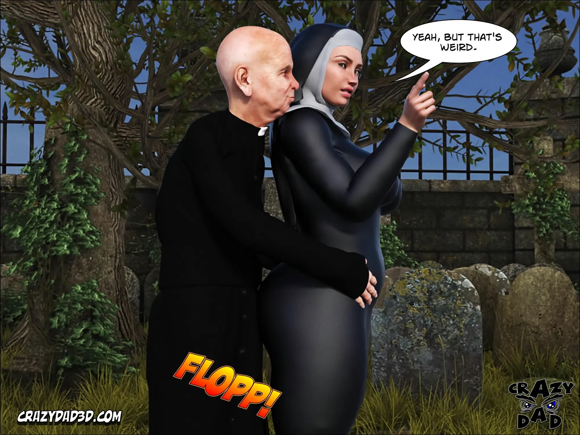 Sister Grace [CrazyDad3D] - 3 . Sister Grace - Chapter 3 [CrazyDad3D] - Page 5