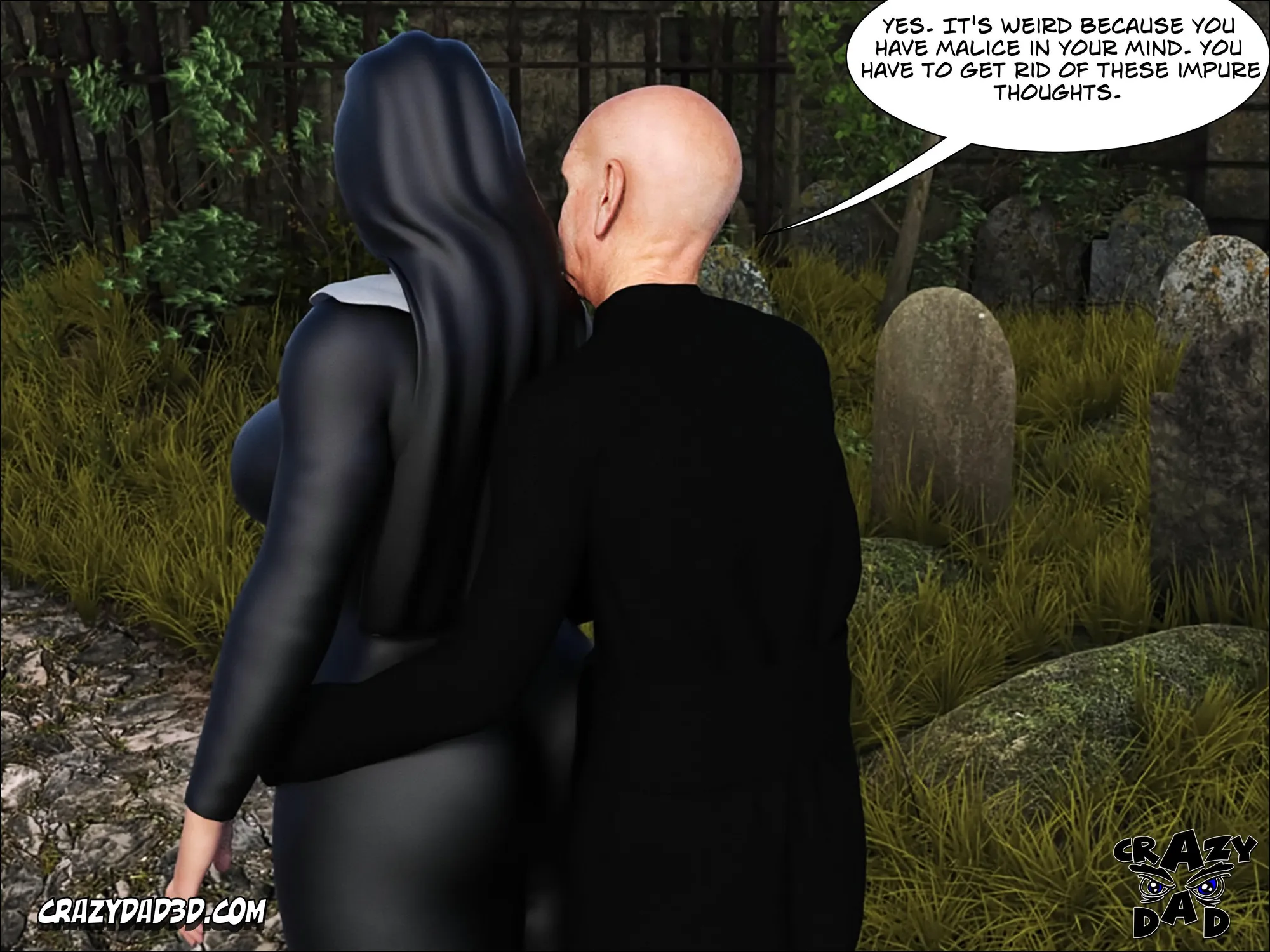 Sister Grace [CrazyDad3D] - 3 . Sister Grace - Chapter 3 [CrazyDad3D] - Page 6