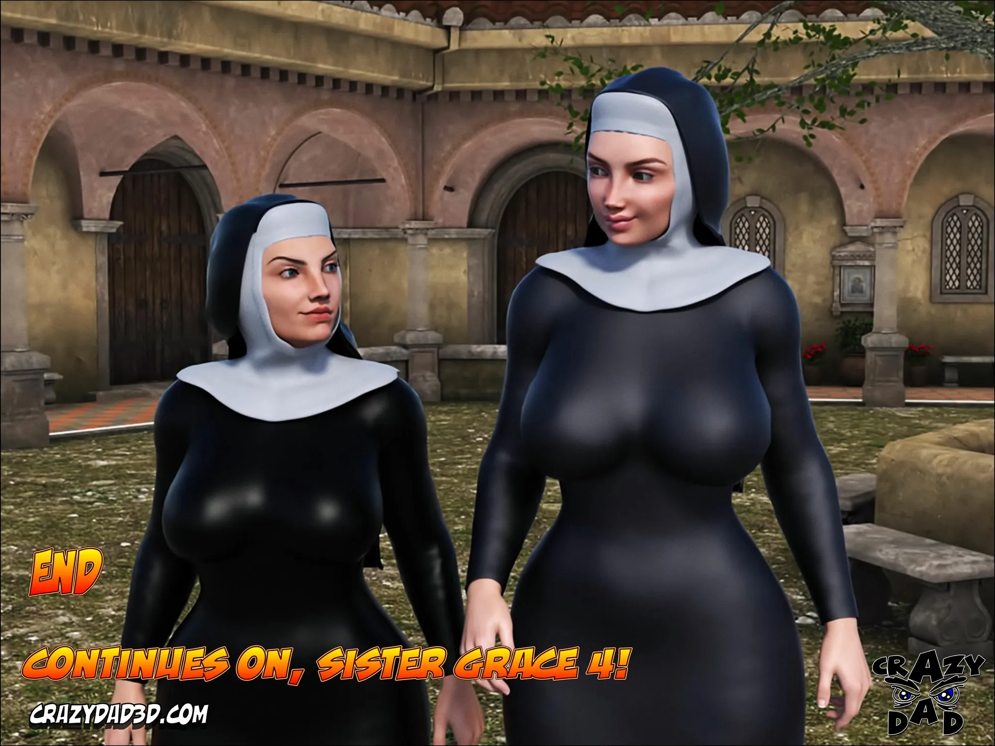 Sister Grace [CrazyDad3D] - 3 . Sister Grace - Chapter 3 [CrazyDad3D] - Page 69