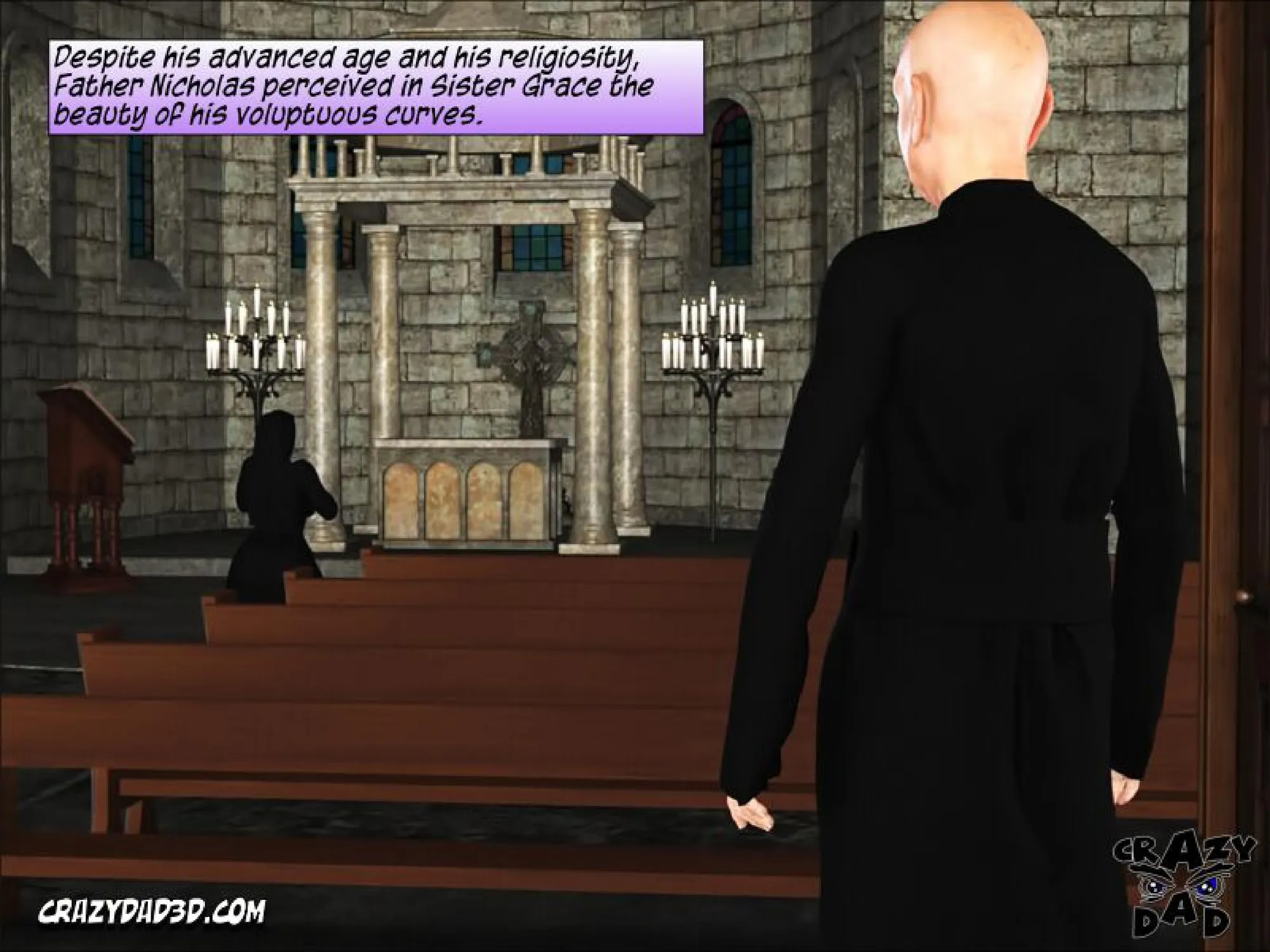 Sister Grace [CrazyDad3D] - 1 . Sister Grace - Chapter 1 [CrazyDad3D] - Page 5