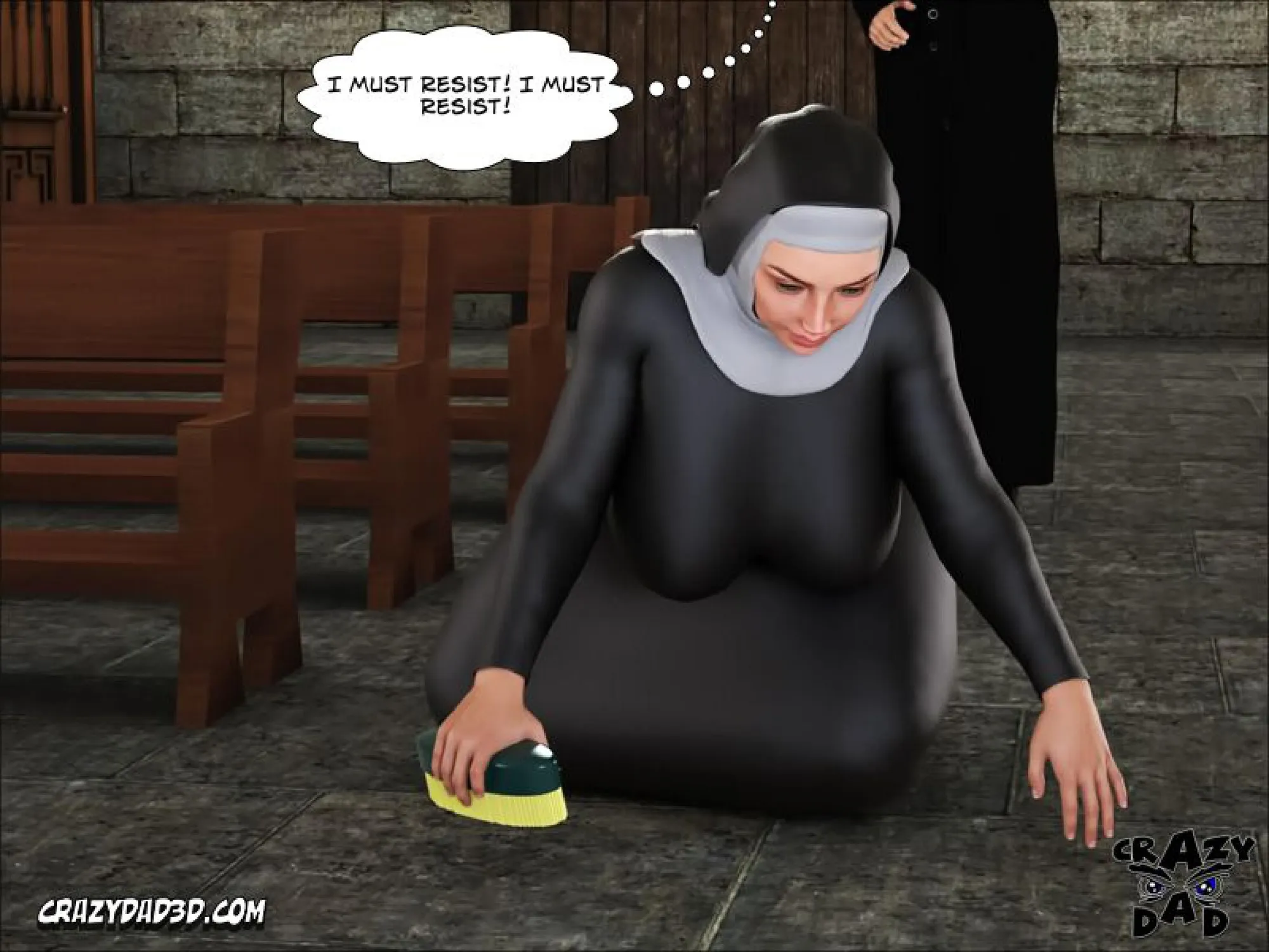 Sister Grace [CrazyDad3D] - 1 . Sister Grace - Chapter 1 [CrazyDad3D] - Page 27