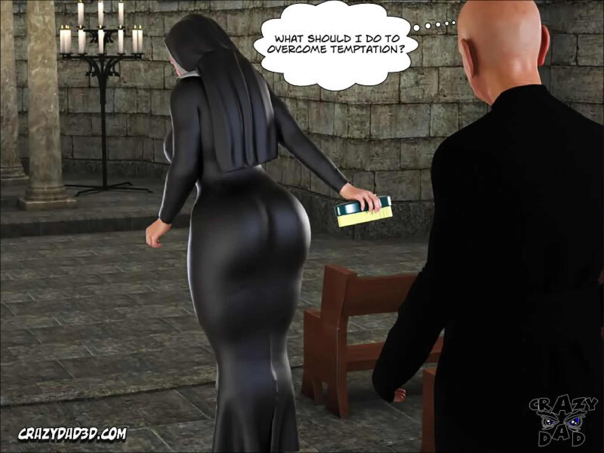 Sister Grace [CrazyDad3D] - 1 . Sister Grace - Chapter 1 [CrazyDad3D] - Page 30