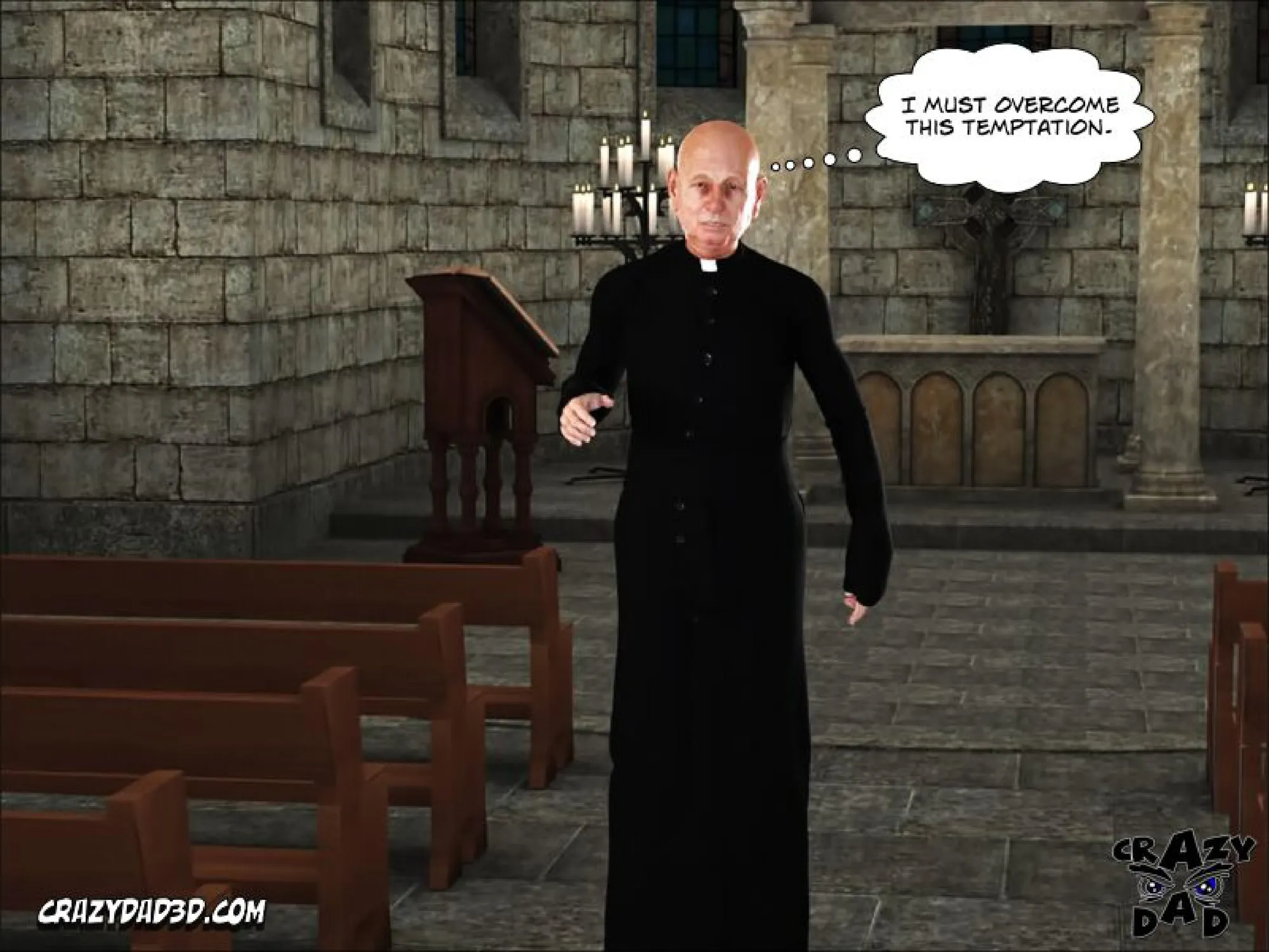 Sister Grace [CrazyDad3D] - 1 . Sister Grace - Chapter 1 [CrazyDad3D] - Page 41