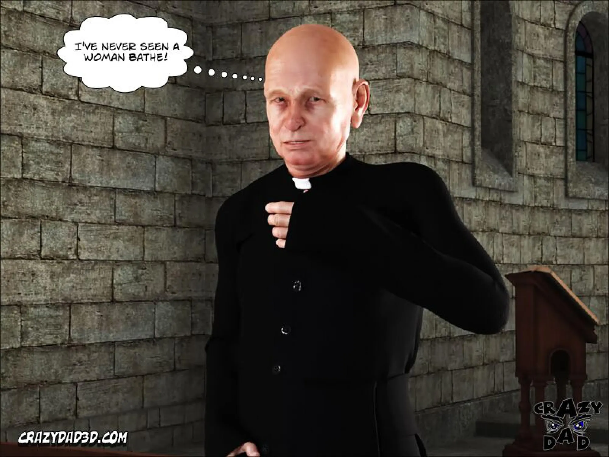 Sister Grace [CrazyDad3D] - 1 . Sister Grace - Chapter 1 [CrazyDad3D] - Page 43