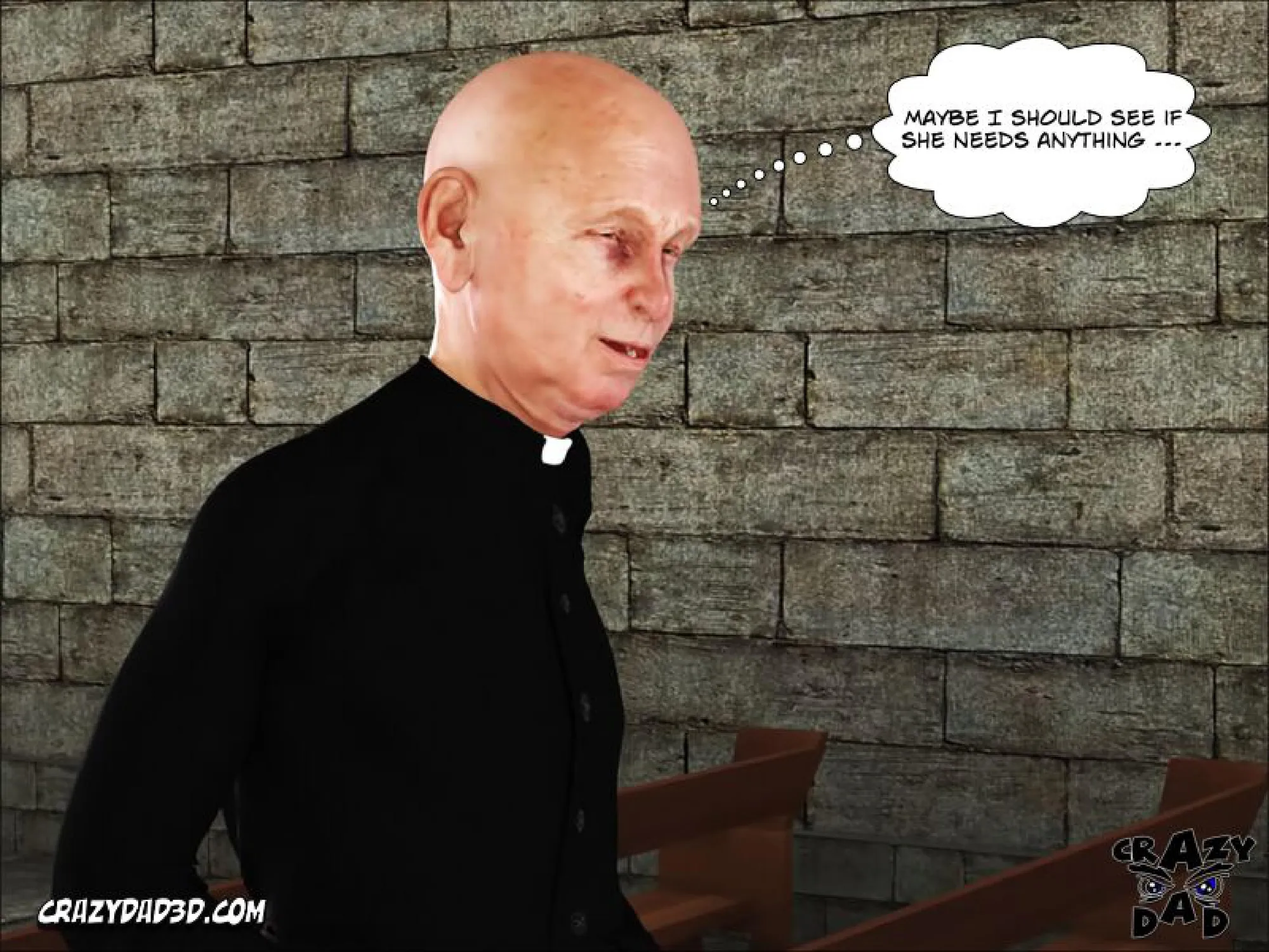 Sister Grace [CrazyDad3D] - 1 . Sister Grace - Chapter 1 [CrazyDad3D] - Page 44