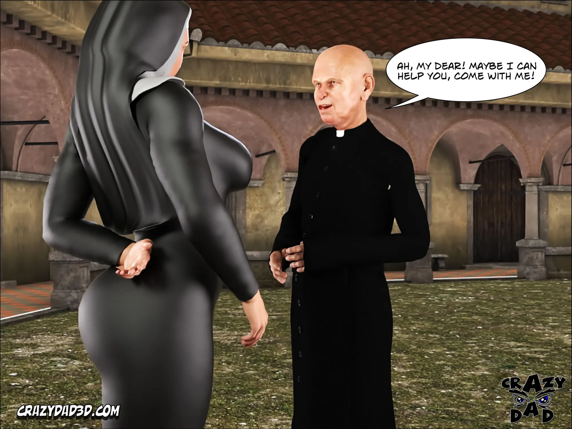 Sister Grace [CrazyDad3D] - 2 . Sister Grace - Chapter 2 [CrazyDad3D] - Page 59